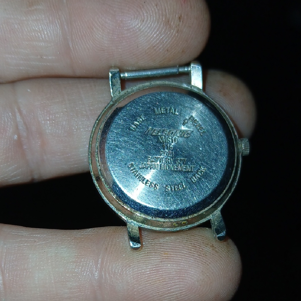 Silver Classic Analog Watch with Leather Strap